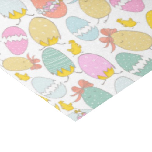 Easter Eggs Chicken Cute Lovely Gift Pattern Tissue Paper