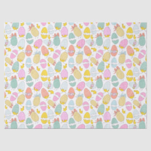 Easter Eggs Chicken Cute Lovely Gift Pattern Tissue Paper
