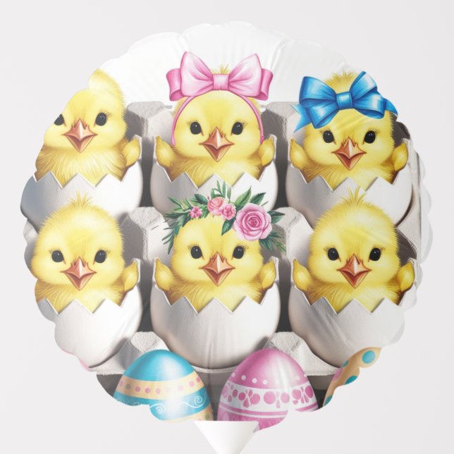 Easter Eggs Children Balloon (Front)