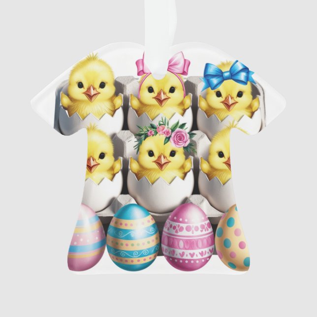 Easter Eggs Children Ornament (Front)