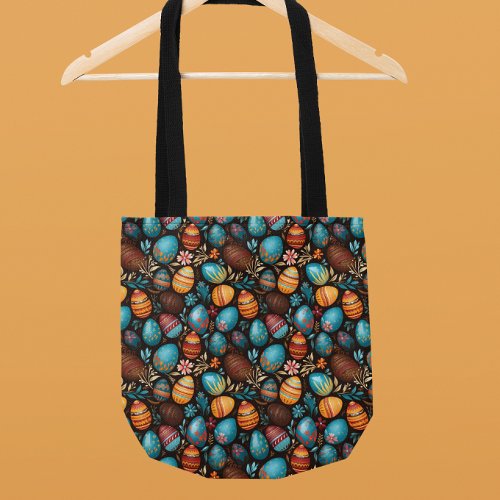 Easter Eggs Chocolate  Tote Bag