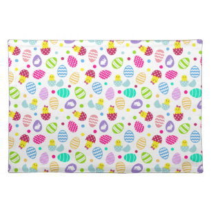 Easter Eggs Cloth Placemat