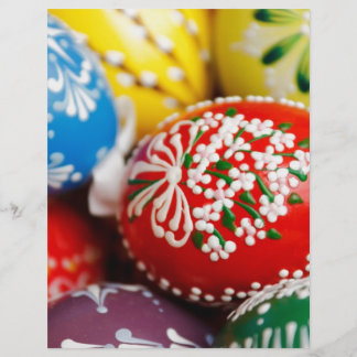 Easter Eggs Colorful Holiday Pattern Spring Art