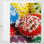 Easter Eggs Colorful Holiday Pattern Spring Art (Front/Back)