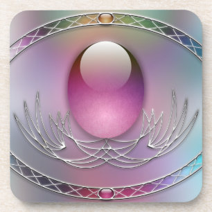 Easter Eggs Cork Coaster