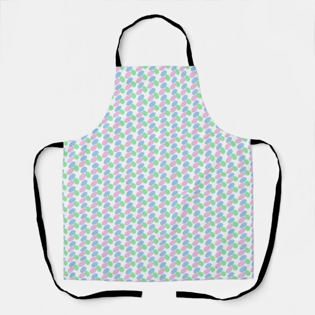 Easter Eggs Doodles  Apron (Front)