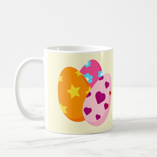 Easter eggs easter eggs coffee mug (Left)