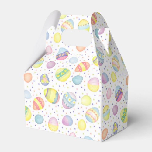 Easter Eggs Favor Boxes