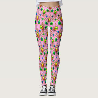 EASTER EGGS ~ Green Yellow 3D ~  Leggings