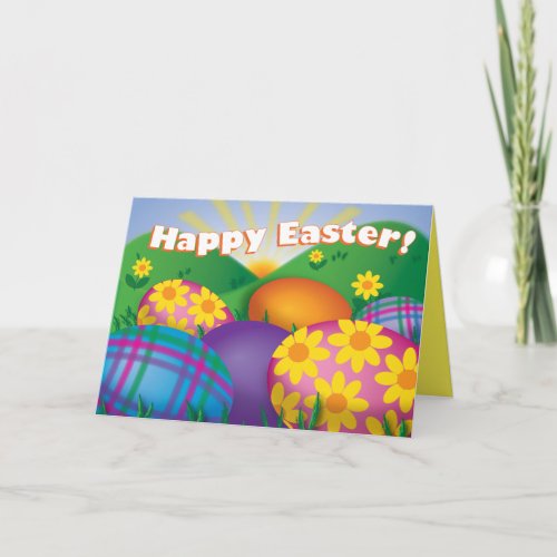 Easter Eggs _ Greeting Card