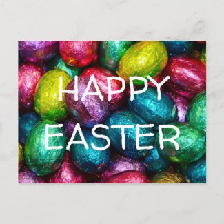 Easter Eggs Happy Easter Greeting