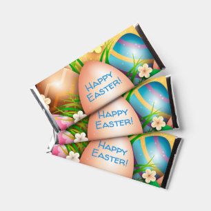 Easter Eggs Happy Easter Hershey Bar Favors