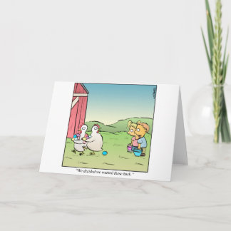 Easter Eggs Holiday Card