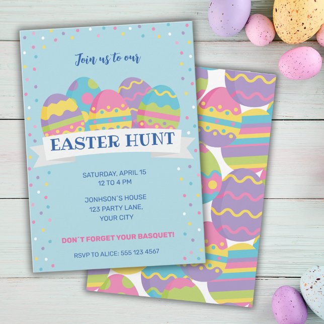Easter eggs HUNT INVITATION (Creator Uploaded)