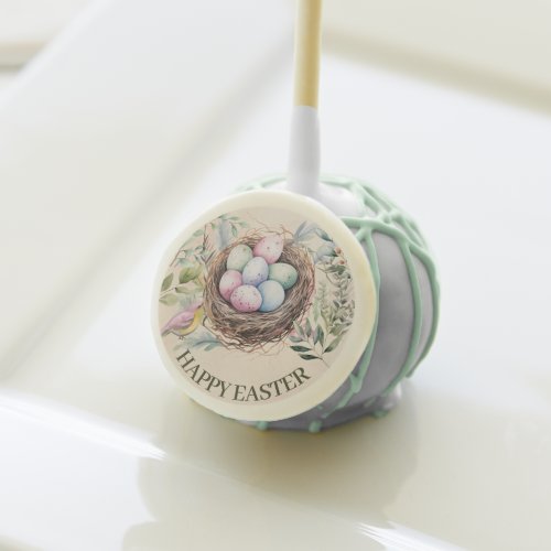 Easter Eggs in Nest Holiday Party Cake Pops