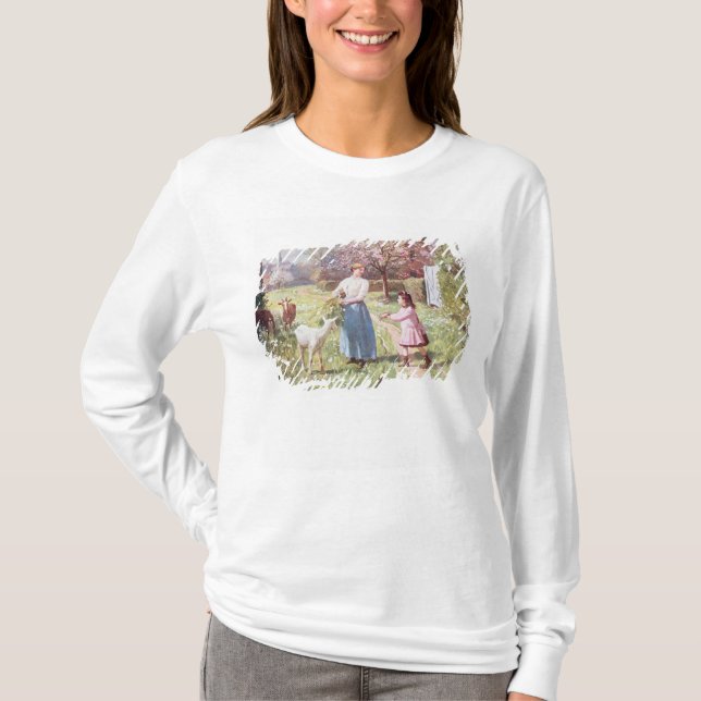 Easter Eggs in the Country, 1908 T-Shirt (Front)