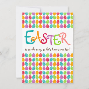 EASTER Eggs Invitation