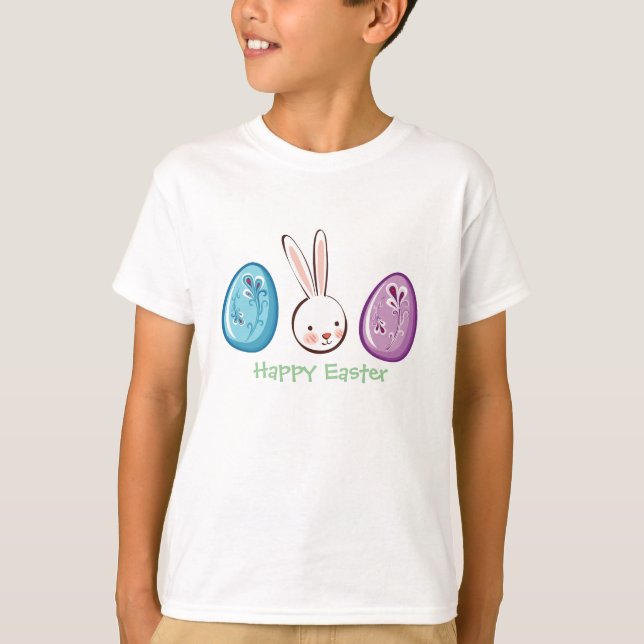 Easter Eggs Kid's Easter Shirts (Front)