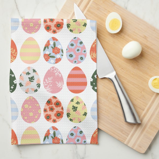 Easter Eggs Kitchen Towel (Quarter Fold)