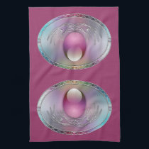 Easter Eggs Kitchen Towel