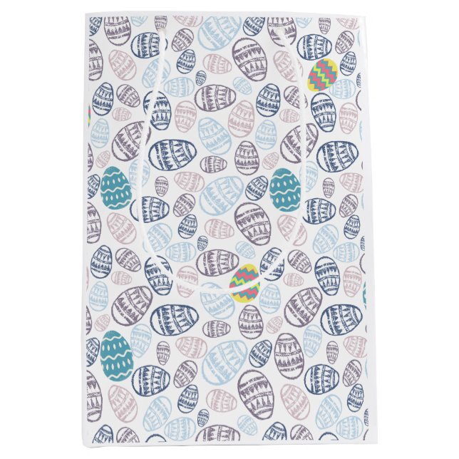 Easter eggs medium gift bag (Front)