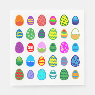 Easter Eggs Napkins