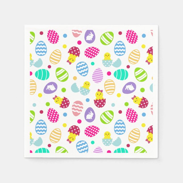 Easter Eggs Napkins (Front)