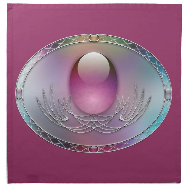 Easter Eggs Napkins (Front)