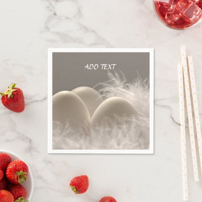 Easter eggs napkins (Insitu)