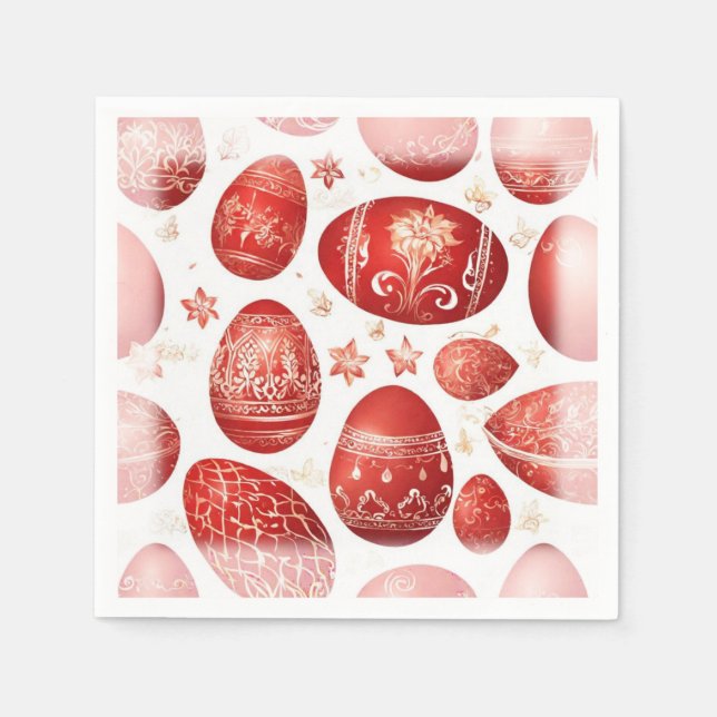 Easter eggs napkins (Front)