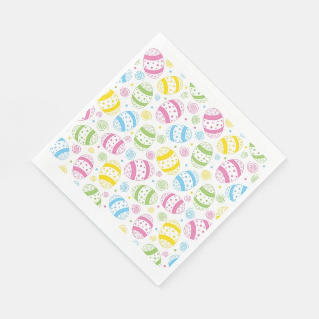 Easter Eggs Napkins (Corner)