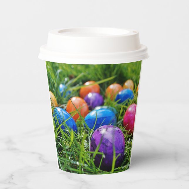 Easter Eggs  Paper Cups (Front)