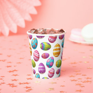 Easter Eggs Paper Cups