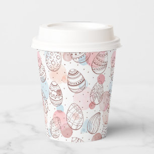 Easter Eggs Paper Cups