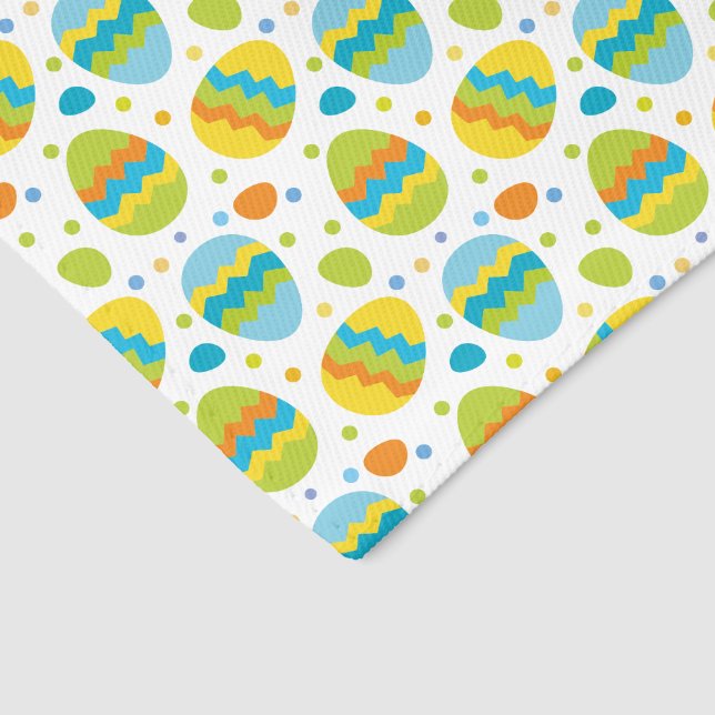 Easter Eggs Pet Bandana Collar (Corner)