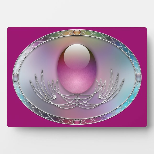 Easter Eggs Photo Plaque (Front)