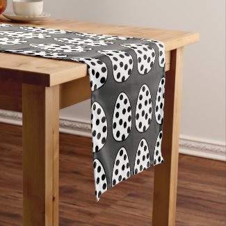 Easter Eggs Polka Dot Happy Easter Pattern 