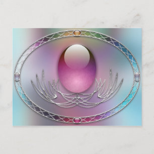 Easter Eggs Postcard