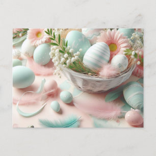 Easter Eggs Postcard
