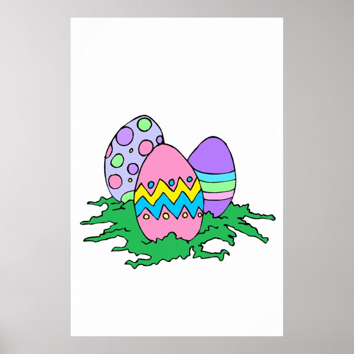 Easter Eggs Posters