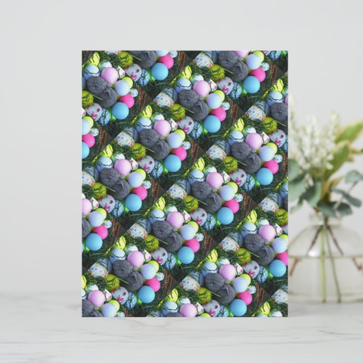 Easter Eggs, Rabbit Golf Balls (Standing Front)