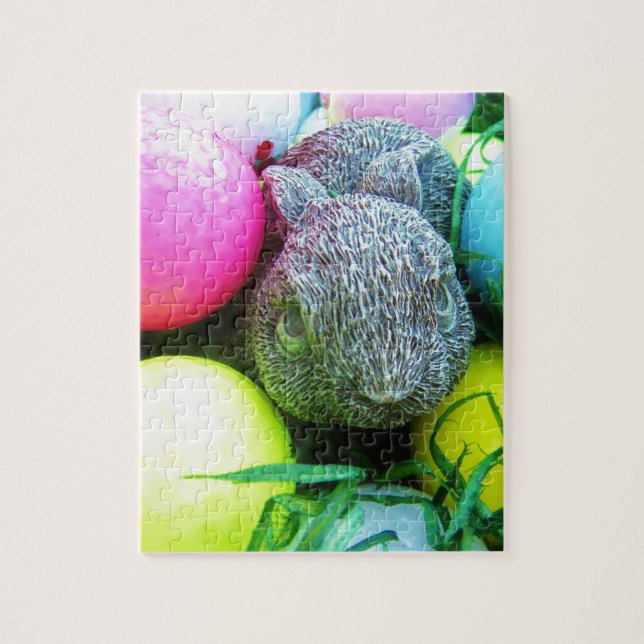 Easter Eggs, Rabbit , Golf Balls Jigsaw Puzzle (Vertical)