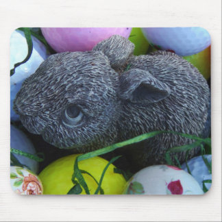 Easter Eggs, Rabbit Golf Balls Mouse Pad