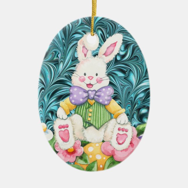 Easter Eggs - SRF Ceramic Ornament (Front)