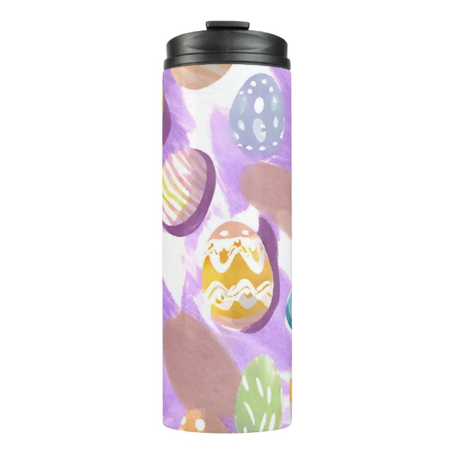 easter eggs thermal tumbler (Front)