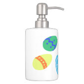 Easter Eggs Toothbrush Holder & Soap Dispenser Set (Right)