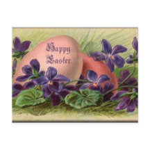 Easter Eggs & Violets