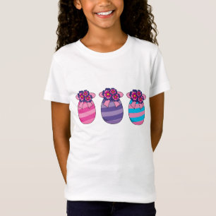 Easter Eggs with Flowers and Ribbon T-Shirt
