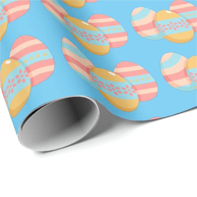 Easter Eggs Wrapping Paper (Roll Corner)