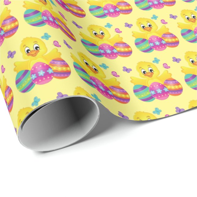 Easter Eggs Wrapping Paper (Roll Corner)